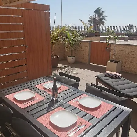 Modern Sea View Duplex With Parking And Aircon El Medano (Tenerife)